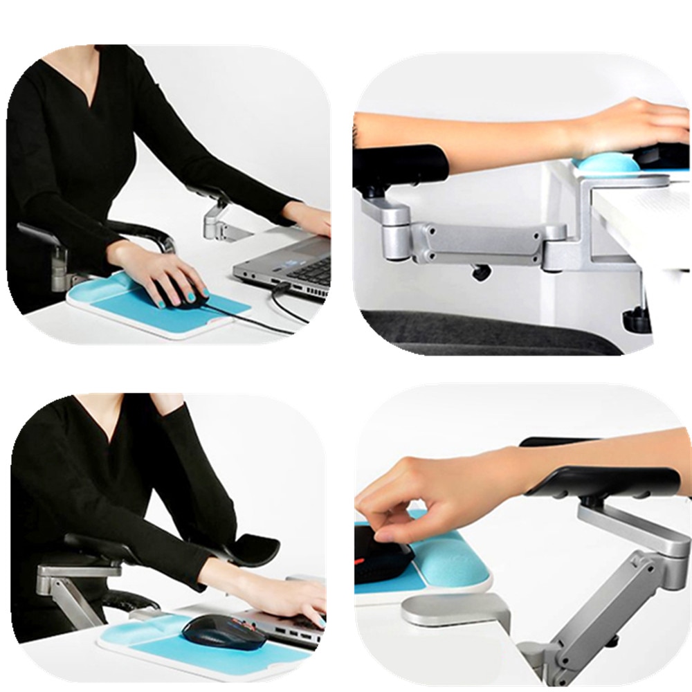 Metal Arm Rest Wrise Support Home Office Mouse Hand Desk Adjustable Mouse Pad Armrest for Computer Ergonomic Hnad Comfort Should Metal Arm Rest Wrise Support Home Office Mouse Hand Desk Adjustable Mouse Pad Armrest for Computer Ergonomic Hnad Comfort Should