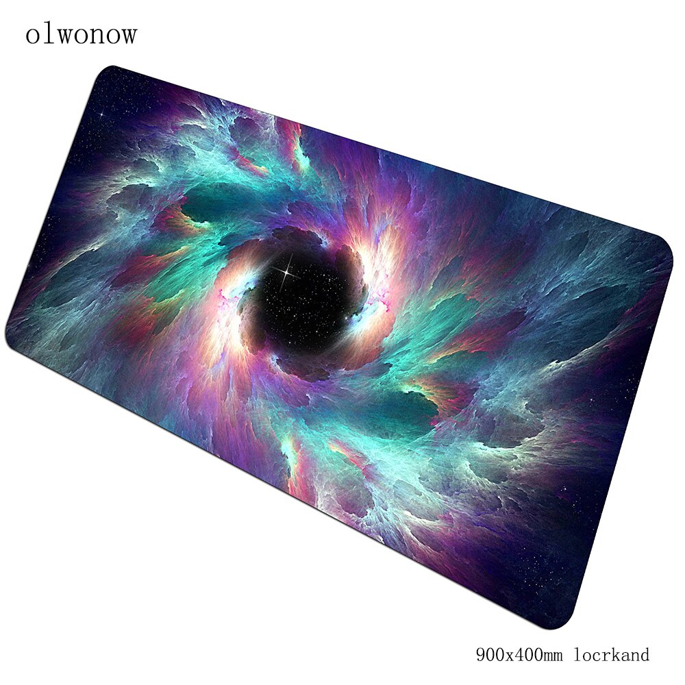 Space Sci Fi mousepad 900x400x3mm Cloud gaming mouse pad gamer mat ...