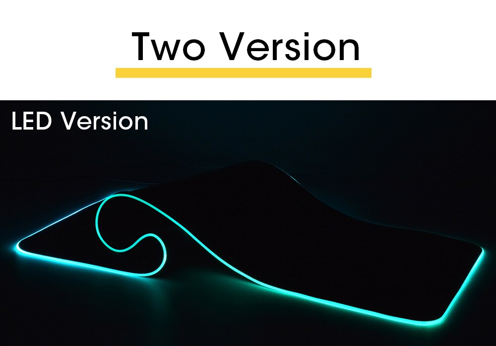 LED Light Gaming Mouse Pad RGB Super Soft Large Keyboard Cover Non-Slip Rubber Base Computer Carpet Desk Mat PC Game MousePad LED Light Gaming Mouse Pad RGB Super Soft Large Keyboard Cover Non-Slip Rubber Base Computer Carpet Desk Mat PC Game MousePad