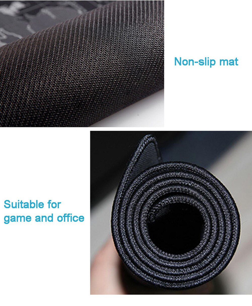 Extra Large Gaming Mouse Pad For Computer Gamer,Laptop Notebook Medium/Small Keyboard Carpet Mouse Mat Non-Slip Rubber Table Rug Extra Large Gaming Mouse Pad For Computer Gamer,Laptop Notebook Medium/Small Keyboard Carpet Mouse Mat Non-Slip Rubber Table Rug