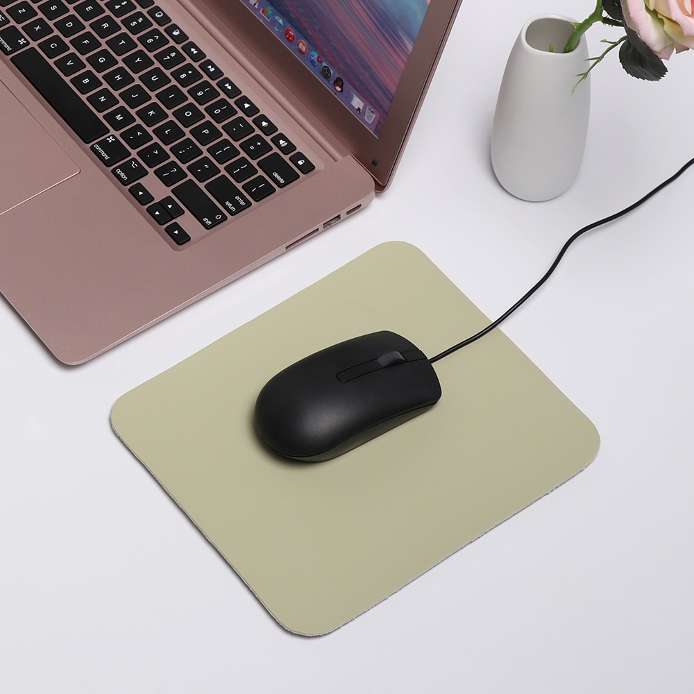 1pc Anti-slip Mouse Pad Leather Gaming Mice Mat Desk Cushion Fashion Comfortable Mouse Mat For Laptop PC MacBook Universal 1pc Anti-slip Mouse Pad Leather Gaming Mice Mat Desk Cushion Fashion Comfortable Mouse Mat For Laptop PC MacBook Universal