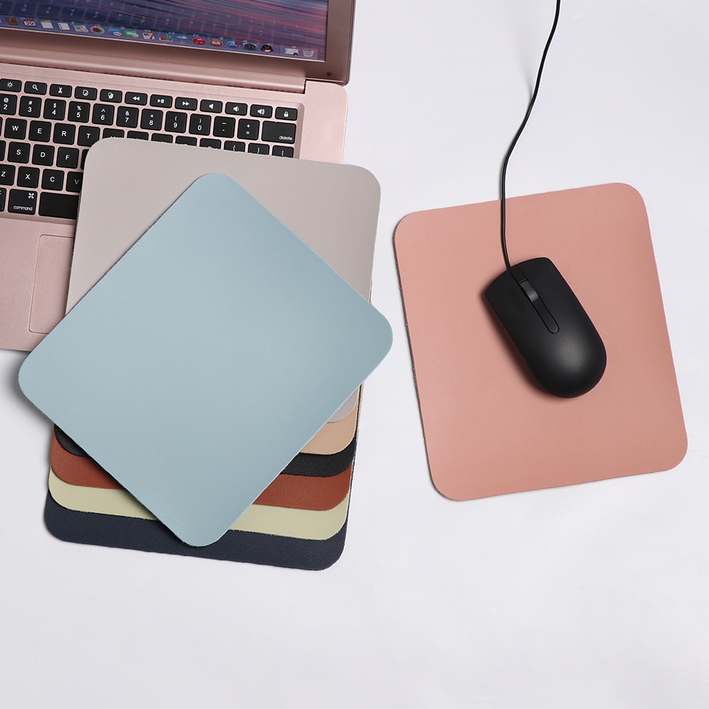 1pc Anti-slip Mouse Pad Leather Gaming Mice Mat Desk Cushion Fashion Comfortable Mouse Mat For Laptop PC MacBook Universal 1pc Anti-slip Mouse Pad Leather Gaming Mice Mat Desk Cushion Fashion Comfortable Mouse Mat For Laptop PC MacBook Universal
