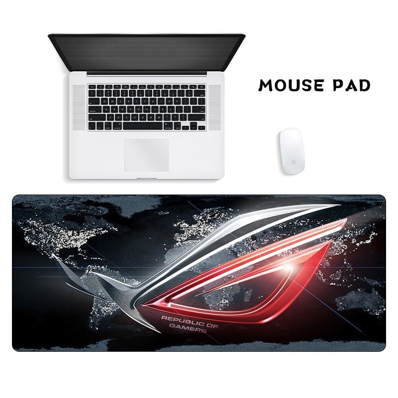 Large Mousepad ASUS Non-Skid Rubber Republic Of Gamers Gaming Mouse pad Laptop Notebook Desk Mat For CSGO Dota Keyboard Pad Large Mousepad ASUS Non-Skid Rubber Republic Of Gamers Gaming Mouse pad Laptop Notebook Desk Mat For CSGO Dota Keyboard Pad