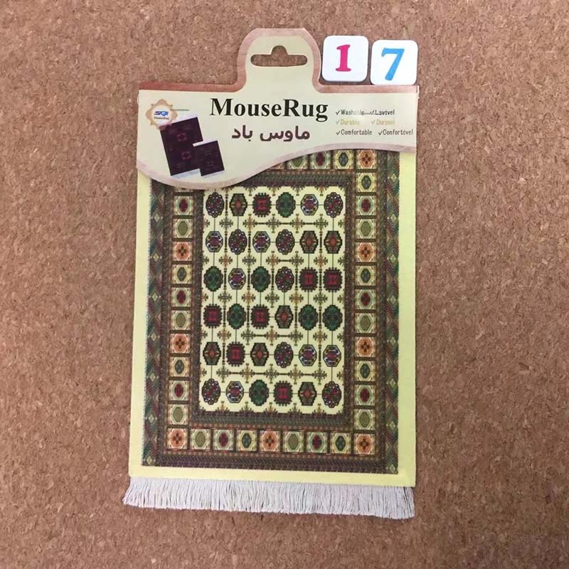 Mairuige Persian Mini Woven Rug Mat Mousepad Retro Style Carpet Pattern Cup Mouse Pad with Fring Home Office Table Decor Craft Mairuige Persian Mini Woven Rug Mat Mousepad Retro Style Carpet Pattern Cup Mouse Pad with Fring Home Office Table Decor Craft