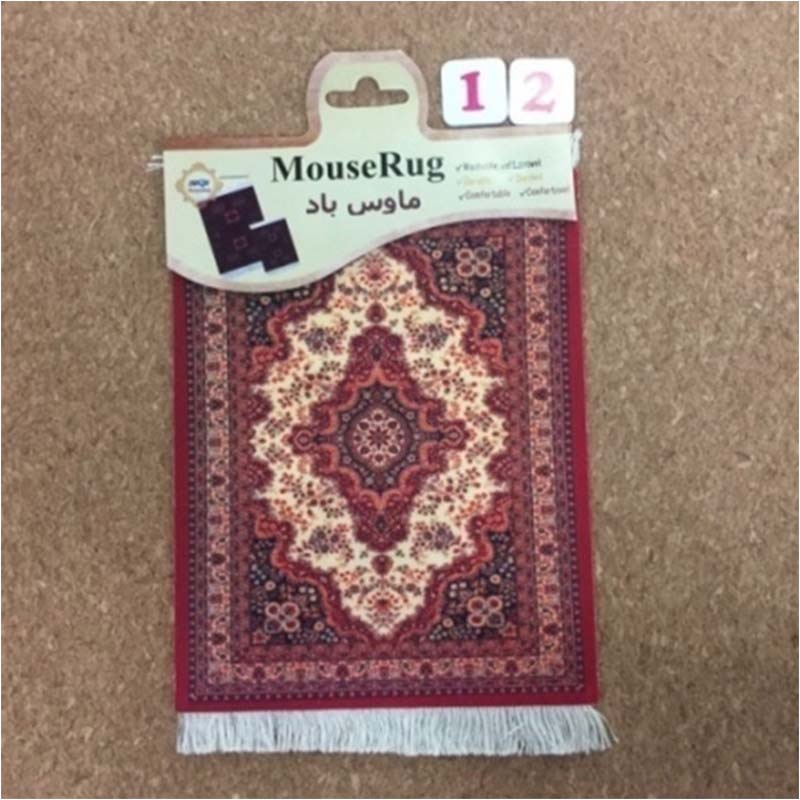 Mairuige Persian Mini Woven Rug Mat Mousepad Retro Style Carpet Pattern Cup Mouse Pad with Fring Home Office Table Decor Craft Mairuige Persian Mini Woven Rug Mat Mousepad Retro Style Carpet Pattern Cup Mouse Pad with Fring Home Office Table Decor Craft