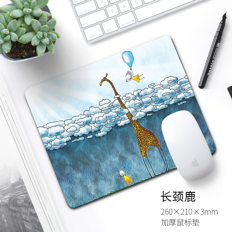 JONSNOW Mouse Pad Cute Carton Animal Story Mice Mat Gamer Gaming Mousepad Keyboard Desk Playmat PC Mouse Pad 26x21x0.3cm JONSNOW Mouse Pad Cute Carton Animal Story Mice Mat Gamer Gaming Mousepad Keyboard Desk Playmat PC Mouse Pad 26x21x0.3cm