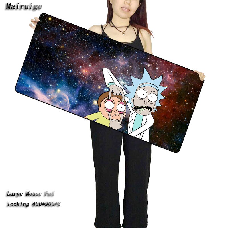 Mairuige Funny Morty Anime Large Gaming Mouse Pad Computer Gamer Mausepad Keyboard Lock Edge Notebook Laptop Mats 30x80cm Mairuige Funny Morty Anime Large Gaming Mouse Pad Computer Gamer Mausepad Keyboard Lock Edge Notebook Laptop Mats 30x80cm