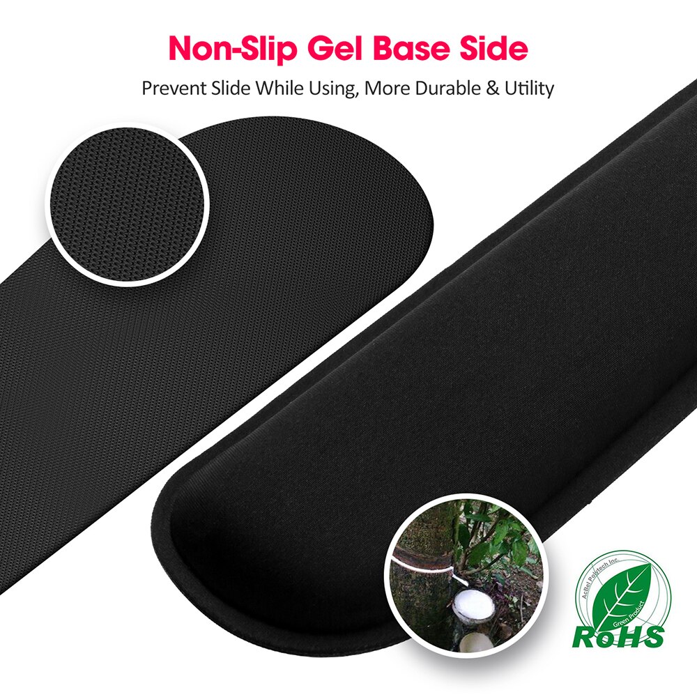 VicTsing Mechanical Keyboard Hand Care Support Wrist Care Comfort Mouse Pad Ergonomic Memory Foam Set For Office Computer Laptop VicTsing Mechanical Keyboard Hand Care Support Wrist Care Comfort Mouse Pad Ergonomic Memory Foam Set For Office Computer Laptop