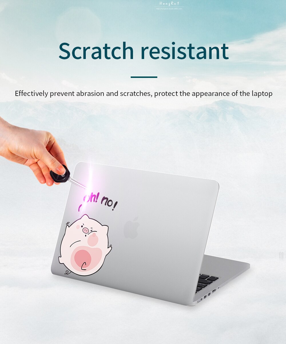 Cute Decal Sticker for Macbook Air for Pro 15 16 inch a2338 a1466 a1278 Cute Decal Sticker for Macbook Air for Pro 15 16 inch a2338 a1466 a1278
