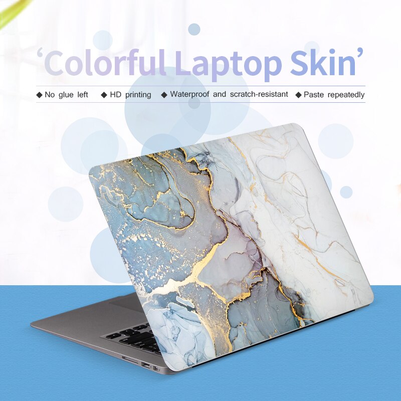 DIY Colorful Marble Laptop sticker skin 11/12/13/14/15/16 inch for MacBook Air 11 Air 13.3 2020 Pro 13/HP/DELl/Lenovo DIY Colorful Marble Laptop sticker skin 11/12/13/14/15/16 inch for MacBook Air 11 Air 13.3 2020 Pro 13/HP/DELl/Lenovo