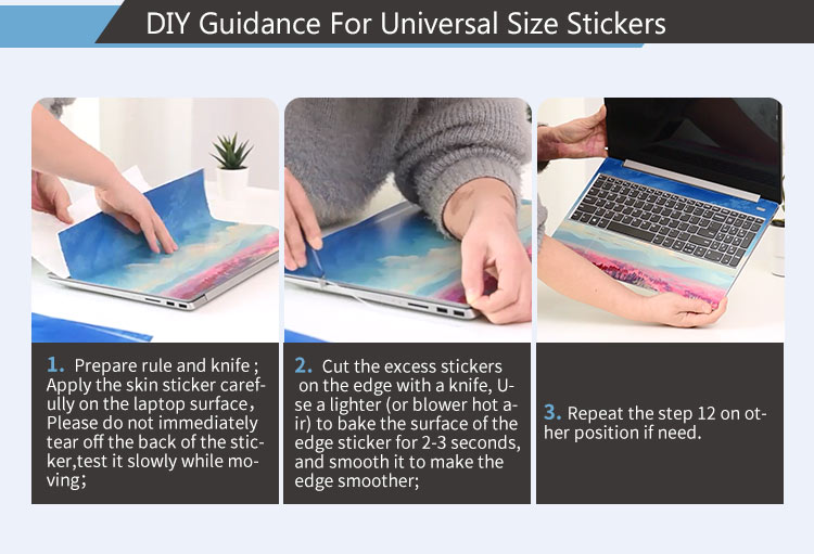 High Quality Laptop Skin Sticker Cover Art Decal For 12 15.6