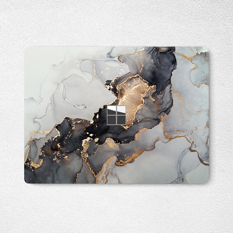 Marble Vinyl Decals for Microsoft Surface Book 1/2/3 13.5 Marble Vinyl Decals for Microsoft Surface Book 1/2/3 13.5