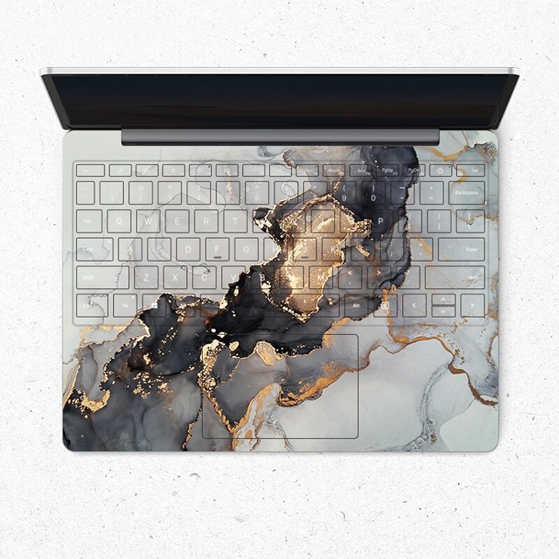 Marble Vinyl Decals for Microsoft Surface Book 1/2/3 13.5 Marble Vinyl Decals for Microsoft Surface Book 1/2/3 13.5