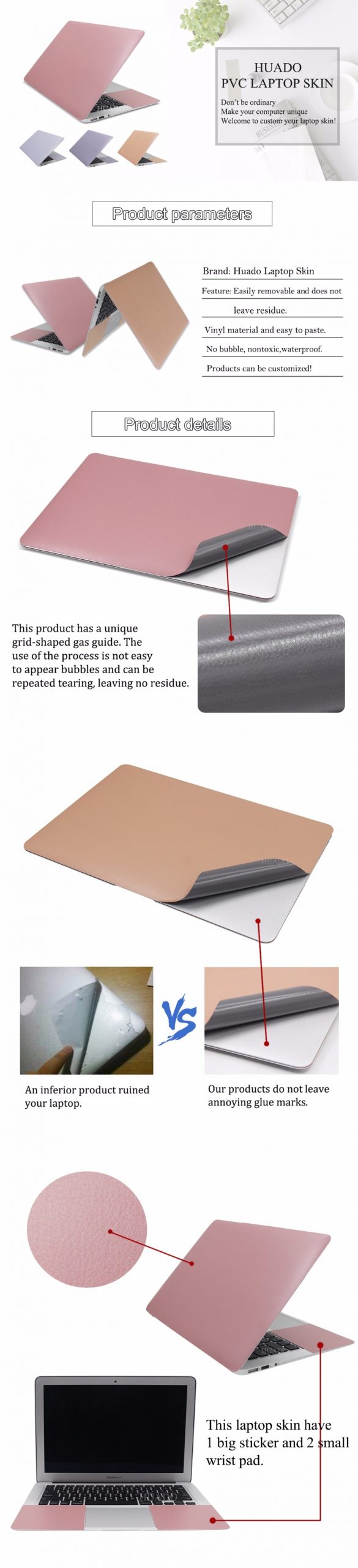 11.6 13.3 15.6 17.3 inch Laptop Skins macbook sticker Cover Notebook Reusable Protector for Macbook/ Lenovo/ HP/ ASUS/ ACER/MI 11.6 13.3 15.6 17.3 inch Laptop Skins macbook sticker Cover Notebook Reusable Protector for Macbook/ Lenovo/ HP/ ASUS/ ACER/MI