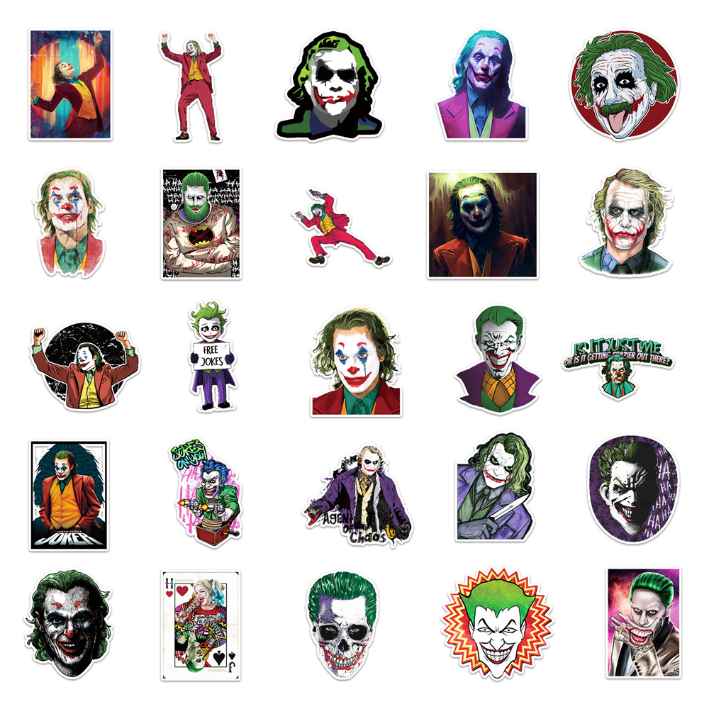 50pcs Joker Stickers For Notebooks Stationery Kscraft Laptop Motivational Sticker Vintage Scrapbooking Material Craft Supplies 50pcs Joker Stickers For Notebooks Stationery Kscraft Laptop Motivational Sticker Vintage Scrapbooking Material Craft Supplies