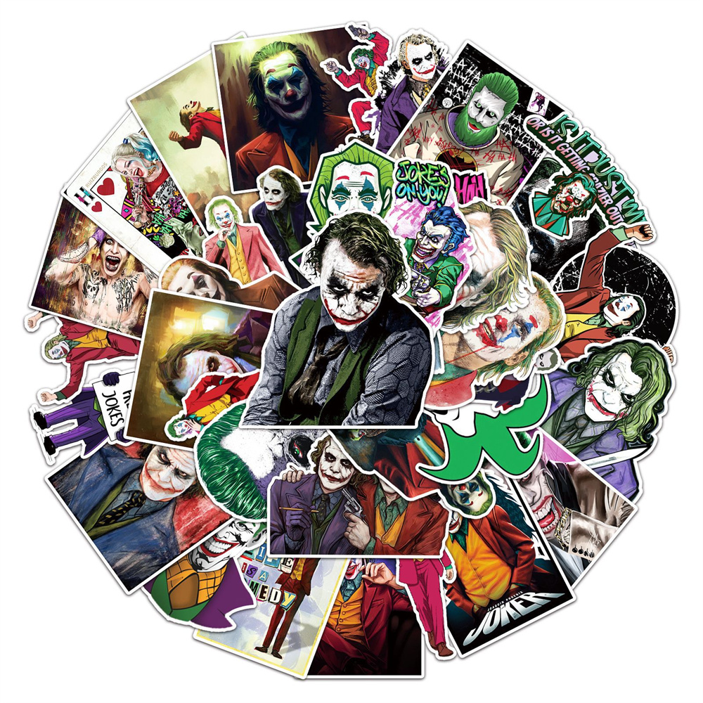 50pcs Joker Stickers For Notebooks Stationery Kscraft Laptop Motivational Sticker Vintage Scrapbooking Material Craft Supplies 50pcs Joker Stickers For Notebooks Stationery Kscraft Laptop Motivational Sticker Vintage Scrapbooking Material Craft Supplies