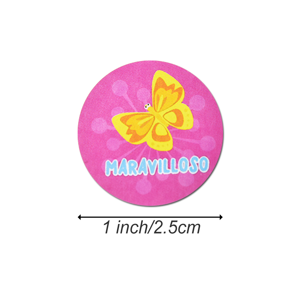 500pcs Spanish Reward Stickers Cute Animals Sticker Roll for Kids 1 inch Round Motivational Stickers for School Praise Kids 500pcs Spanish Reward Stickers Cute Animals Sticker Roll for Kids 1 inch Round Motivational Stickers for School Praise Kids