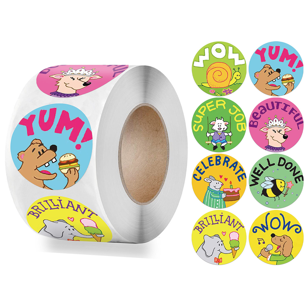 50-500pcs Cartoon Dog Reward Stickers for Kids,Teacher Supplies for Classroom, Potty Training Stickers, Motivational Stickers 50-500pcs Cartoon Dog Reward Stickers for Kids,Teacher Supplies for Classroom, Potty Training Stickers, Motivational Stickers