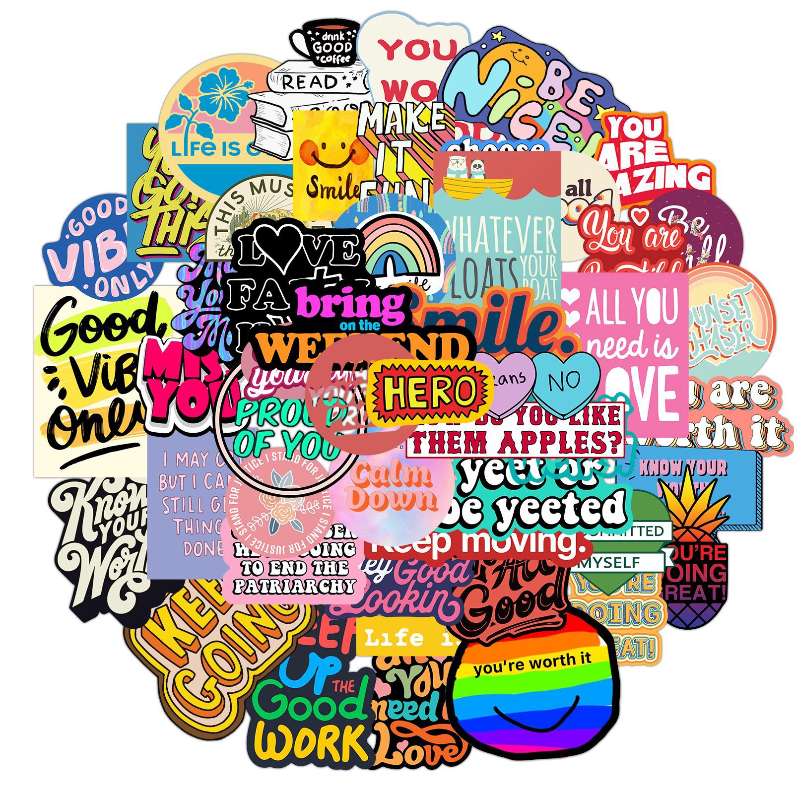 10/50Pcs Motivational Quotes Stickers Laptop Suitcase Graffiti Skateboard Phone Inspirational Phrases Sticker English Decal 10/50Pcs Motivational Quotes Stickers Laptop Suitcase Graffiti Skateboard Phone Inspirational Phrases Sticker English Decal