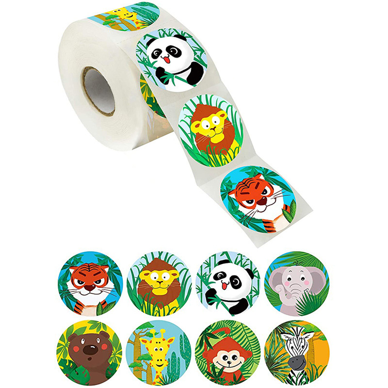 50-500pcs Cute Animals Reward Stickers For Kids Classic Toys For Teacher Reward Kids Training Stickers Motivational Stickers 50-500pcs Cute Animals Reward Stickers For Kids Classic Toys For Teacher Reward Kids Training Stickers Motivational Stickers
