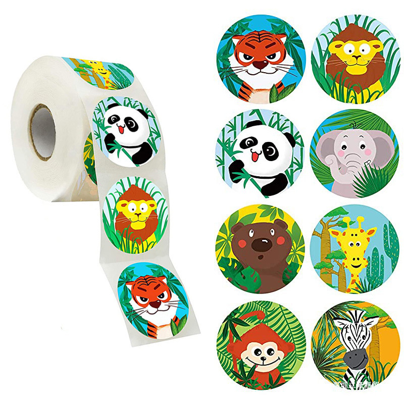 50-500pcs Cute Animals Reward Stickers For Kids Classic Toys For Teacher Reward Kids Training Stickers Motivational Stickers 50-500pcs Cute Animals Reward Stickers For Kids Classic Toys For Teacher Reward Kids Training Stickers Motivational Stickers