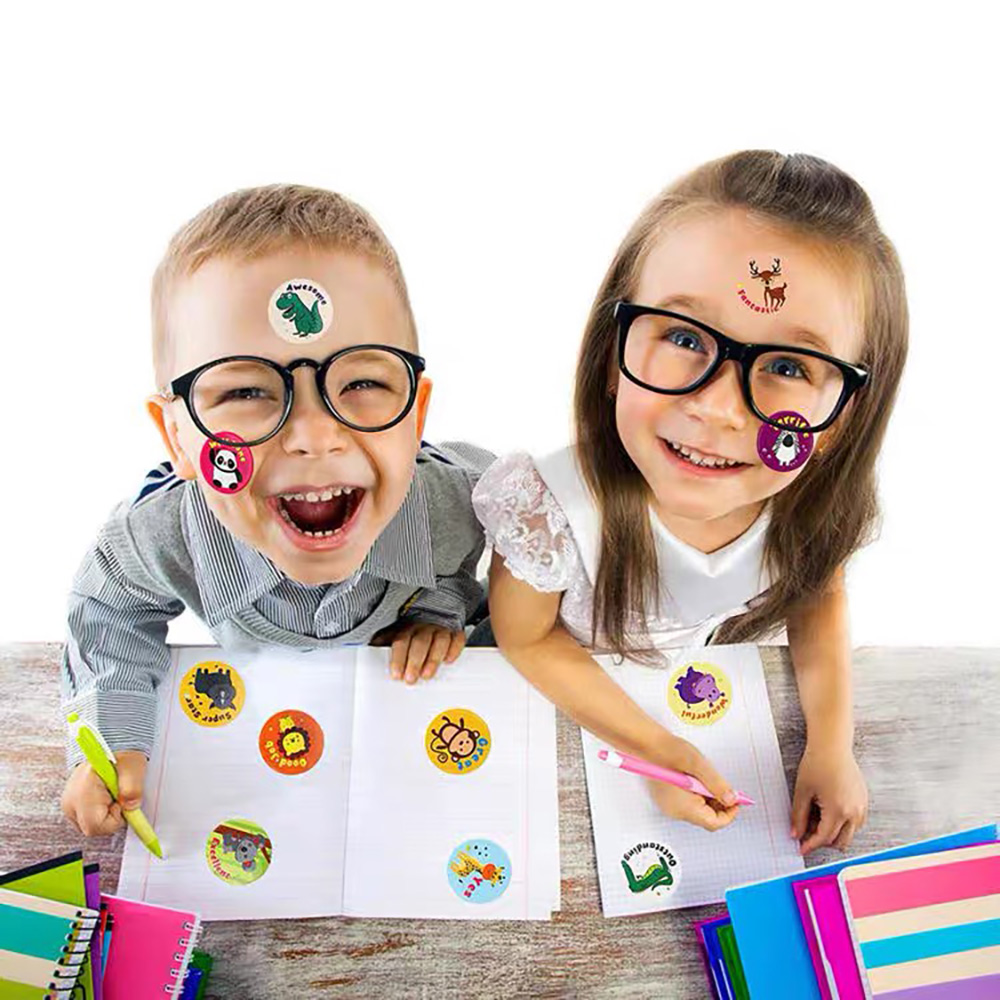 New 500pcs Reward Motivational Stickers Cartoon Animal Kids Toy Circus Elephant Lion Monkey Dolphin Stickers For Children Gifts New 500pcs Reward Motivational Stickers Cartoon Animal Kids Toy Circus Elephant Lion Monkey Dolphin Stickers For Children Gifts