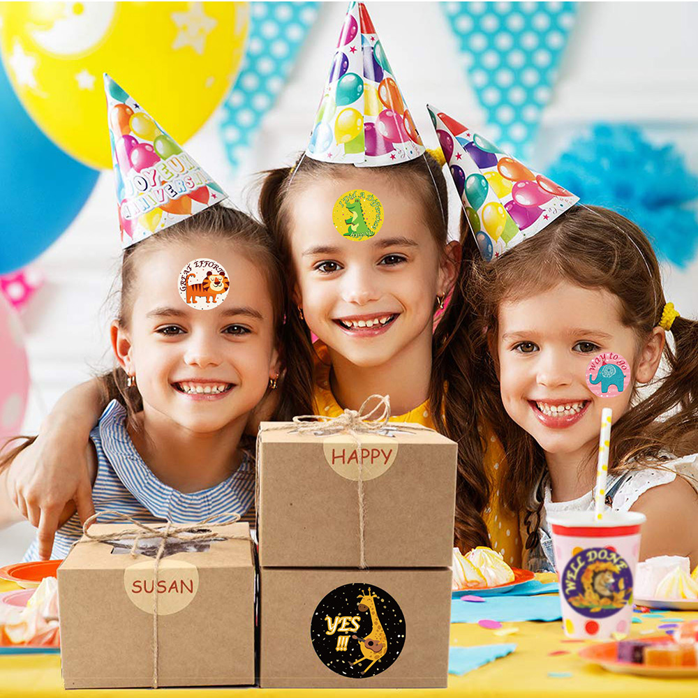 New 500pcs Reward Motivational Stickers Cartoon Animal Kids Toy Circus Elephant Lion Monkey Dolphin Stickers For Children Gifts New 500pcs Reward Motivational Stickers Cartoon Animal Kids Toy Circus Elephant Lion Monkey Dolphin Stickers For Children Gifts