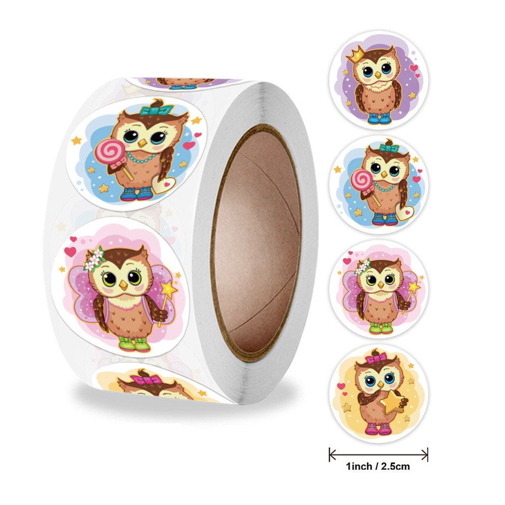 100-500pcs 1inch Cartoon Animal Children Sticker Label Thank You Cute Toy Game Sticker DIY Gift Sealing Label Decoration Supp 100-500pcs 1inch Cartoon Animal Children Sticker Label Thank You Cute Toy Game Sticker DIY Gift Sealing Label Decoration Supp
