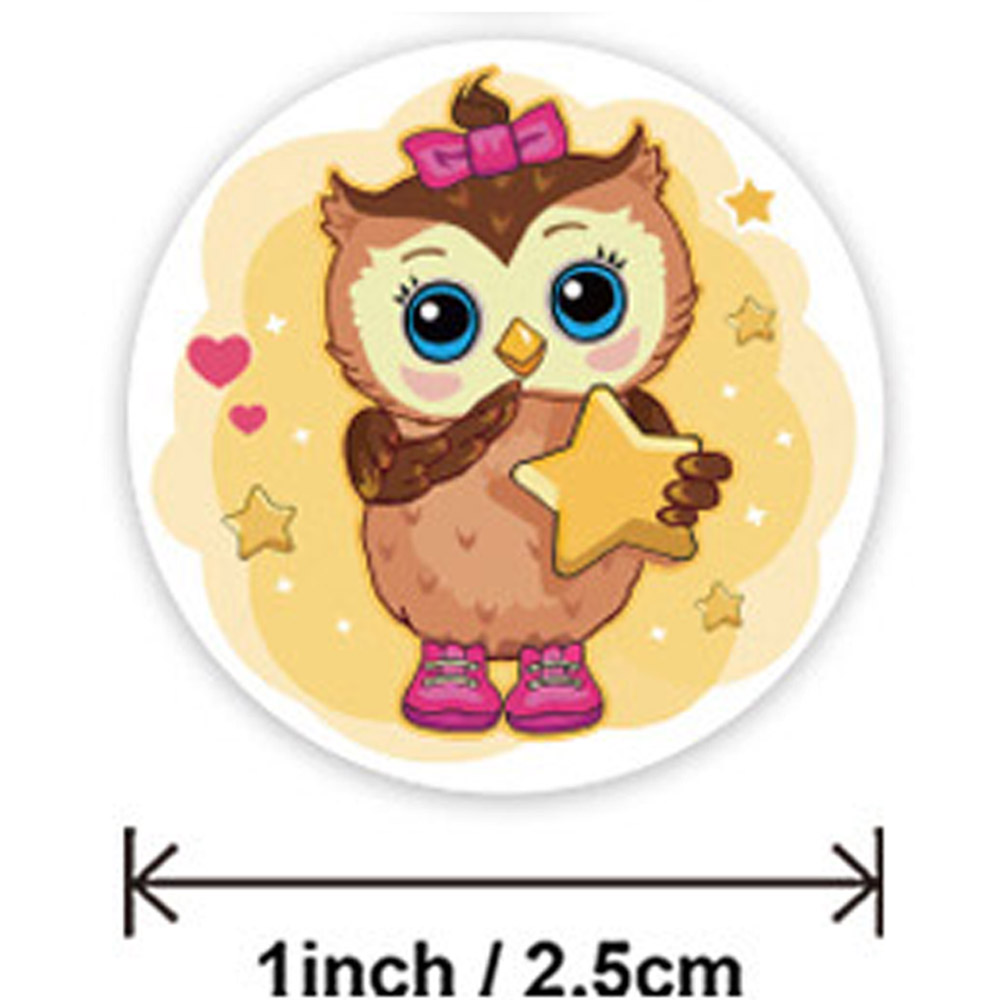 100-500pcs 1inch Cartoon Animal Children Sticker Label Thank You Cute Toy Game Sticker DIY Gift Sealing Label Decoration Supp 100-500pcs 1inch Cartoon Animal Children Sticker Label Thank You Cute Toy Game Sticker DIY Gift Sealing Label Decoration Supp