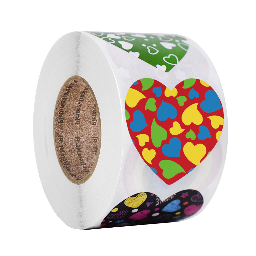 50-500pcs Red Heart Shape Labels Valentine's Day Paper Packaging Sticker Candy Dragee Bag Gift Box Packing Bag Wedding 50-500pcs Red Heart Shape Labels Valentine's Day Paper Packaging Sticker Candy Dragee Bag Gift Box Packing Bag Wedding