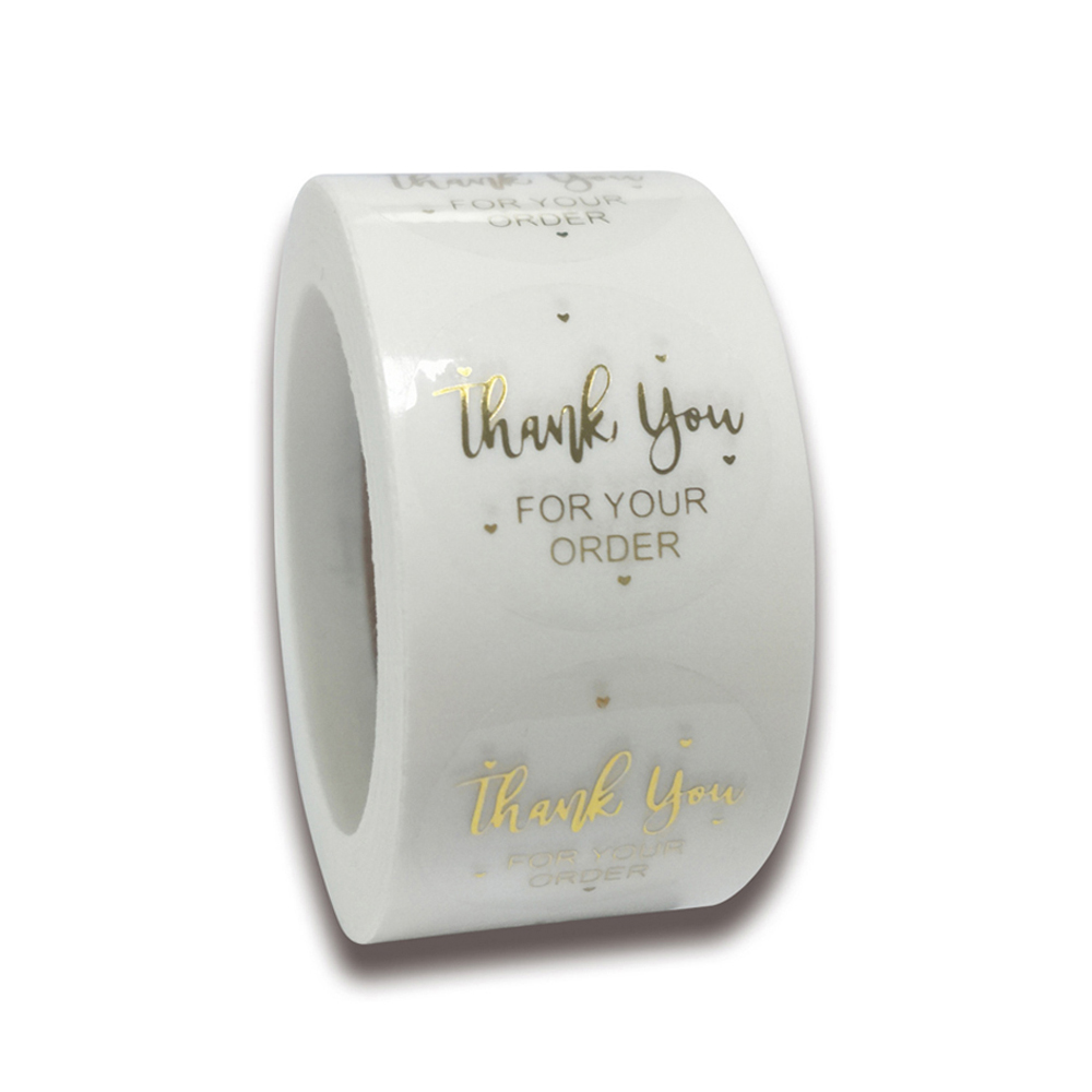 50-500pcs Labels 1inch Clear Gold Foil Thank You Stickers For Wedding Pretty Gift Cards Envelope Sealing Label Stickers 50-500pcs Labels 1inch Clear Gold Foil Thank You Stickers For Wedding Pretty Gift Cards Envelope Sealing Label Stickers