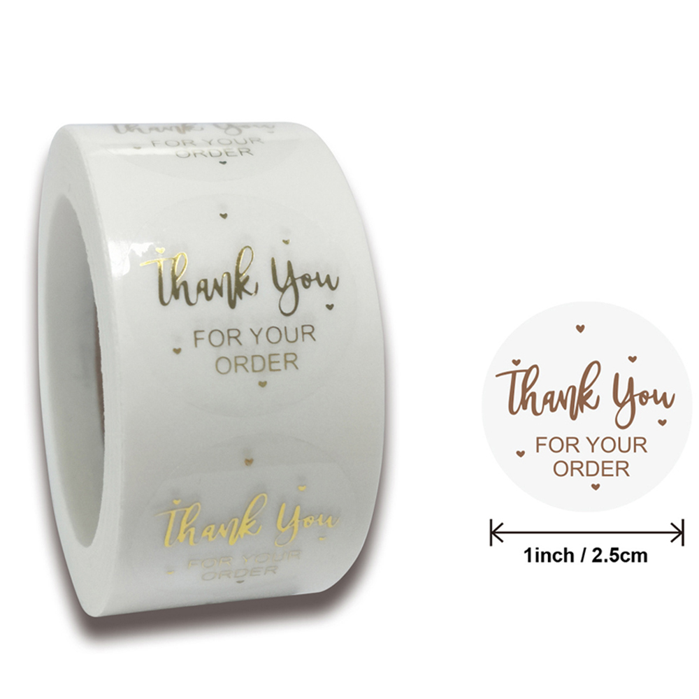 50-500pcs Labels 1inch Clear Gold Foil Thank You Stickers For Wedding Pretty Gift Cards Envelope Sealing Label Stickers 50-500pcs Labels 1inch Clear Gold Foil Thank You Stickers For Wedding Pretty Gift Cards Envelope Sealing Label Stickers