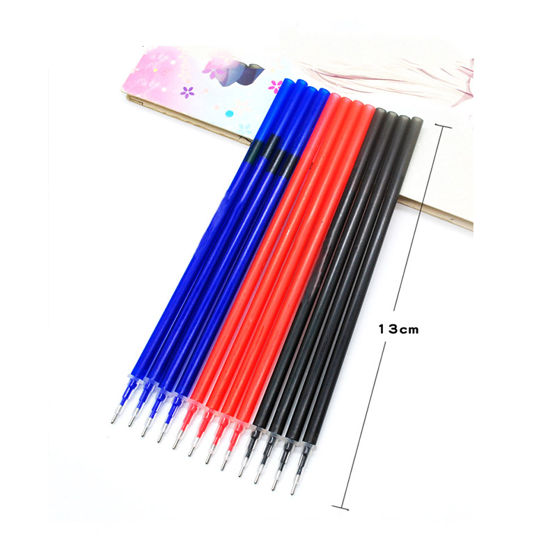 55pcs/set Colored Ink Erasable Pen Refills Rods 0.5mm Magic Erasable Gel Pen Washable Handle Office School Writing Stationery 55pcs/set Colored Ink Erasable Pen Refills Rods 0.5mm Magic Erasable Gel Pen Washable Handle Office School Writing Stationery