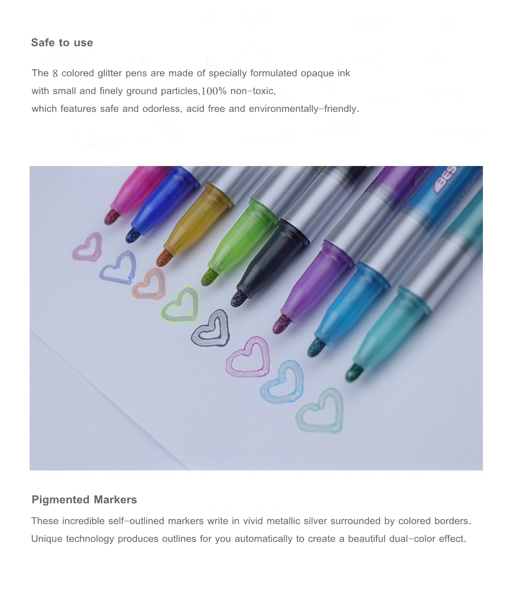 12 Color Double Line Outline Art Pen Marker Pen DIY Graffiti Outline Marker Pen Highlighter Scrapbook Bullet Diary Poster Card 12 Color Double Line Outline Art Pen Marker Pen DIY Graffiti Outline Marker Pen Highlighter Scrapbook Bullet Diary Poster Card