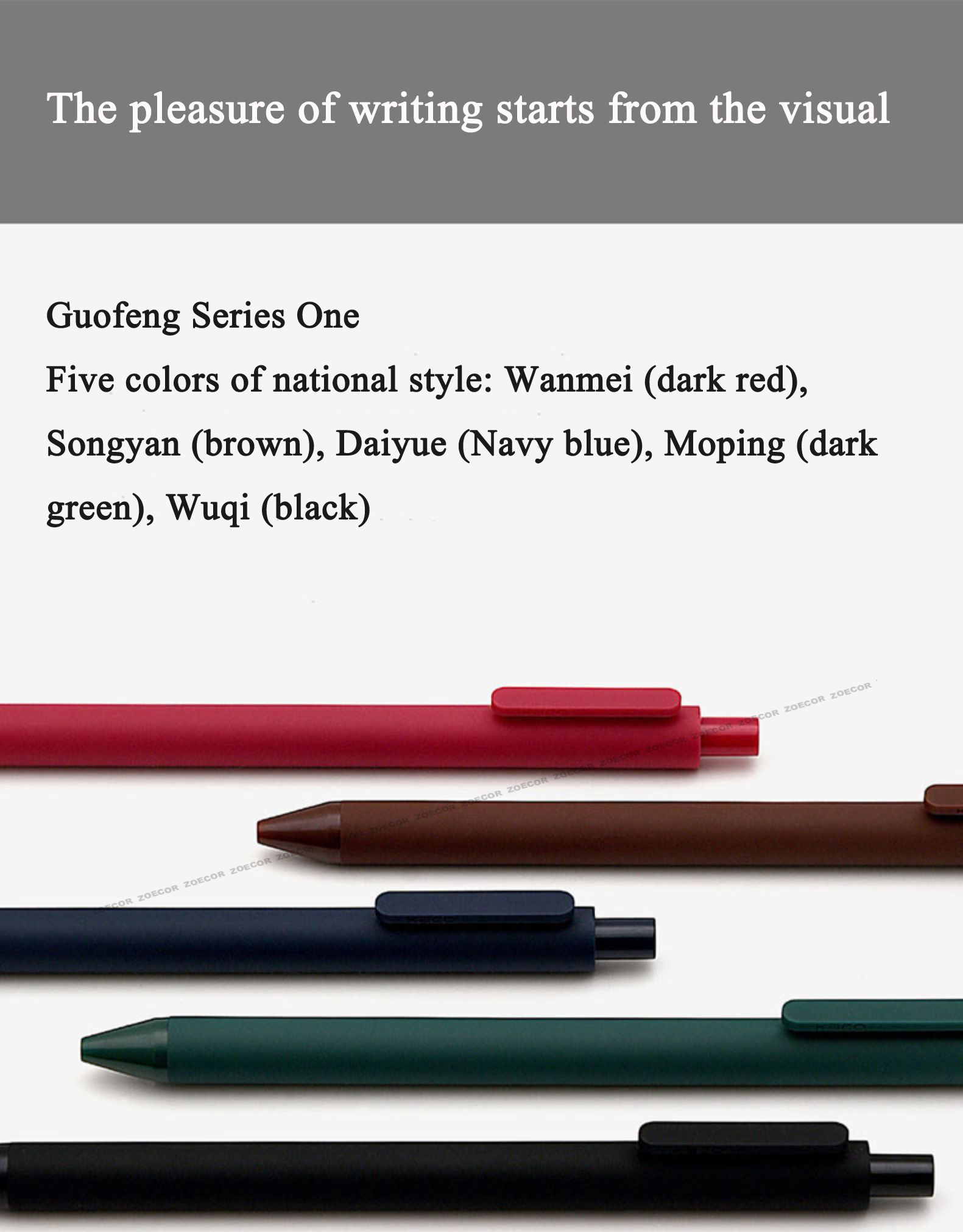 KACO Sign Pen Gel Pen 0.5mm Refill Smooth Ink Writing Durable Signing Pen 5 Colors Vintage Color Macarons Pens Gift Set KACO Sign Pen Gel Pen 0.5mm Refill Smooth Ink Writing Durable Signing Pen 5 Colors Vintage Color Macarons Pens Gift Set