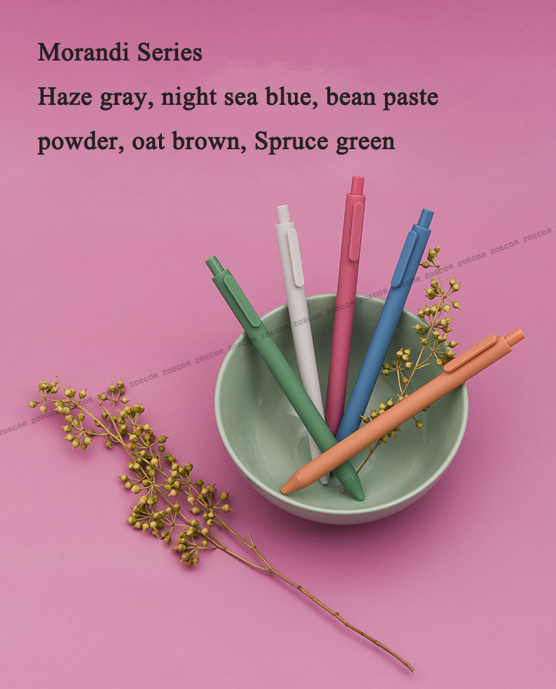 KACO Sign Pen Gel Pen 0.5mm Refill Smooth Ink Writing Durable Signing Pen 5 Colors Vintage Color Macarons Pens Gift Set KACO Sign Pen Gel Pen 0.5mm Refill Smooth Ink Writing Durable Signing Pen 5 Colors Vintage Color Macarons Pens Gift Set