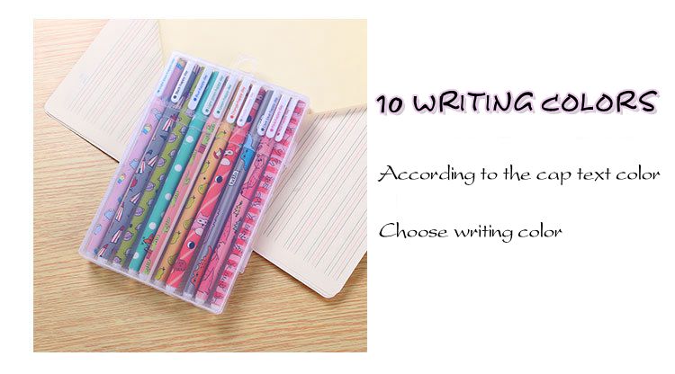 10 Pcs/Set Colored 0.38mm Ink Flamingo Unicorn Gel Pen Animal Starry Sky Kawaii Gel Pencils Office School Stationery Supplies 10 Pcs/Set Colored 0.38mm Ink Flamingo Unicorn Gel Pen Animal Starry Sky Kawaii Gel Pencils Office School Stationery Supplies