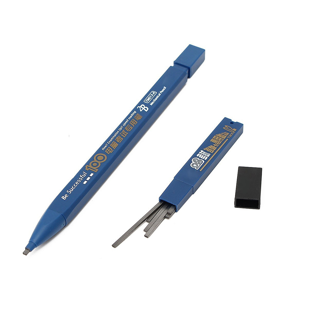2B Holder Exam Mechanical Pencil 6Pcs Pencil Refills Office Supplies Exam Accessory Pencil With Eraser Support Wholesale 2B Holder Exam Mechanical Pencil 6Pcs Pencil Refills Office Supplies Exam Accessory Pencil With Eraser Support Wholesale