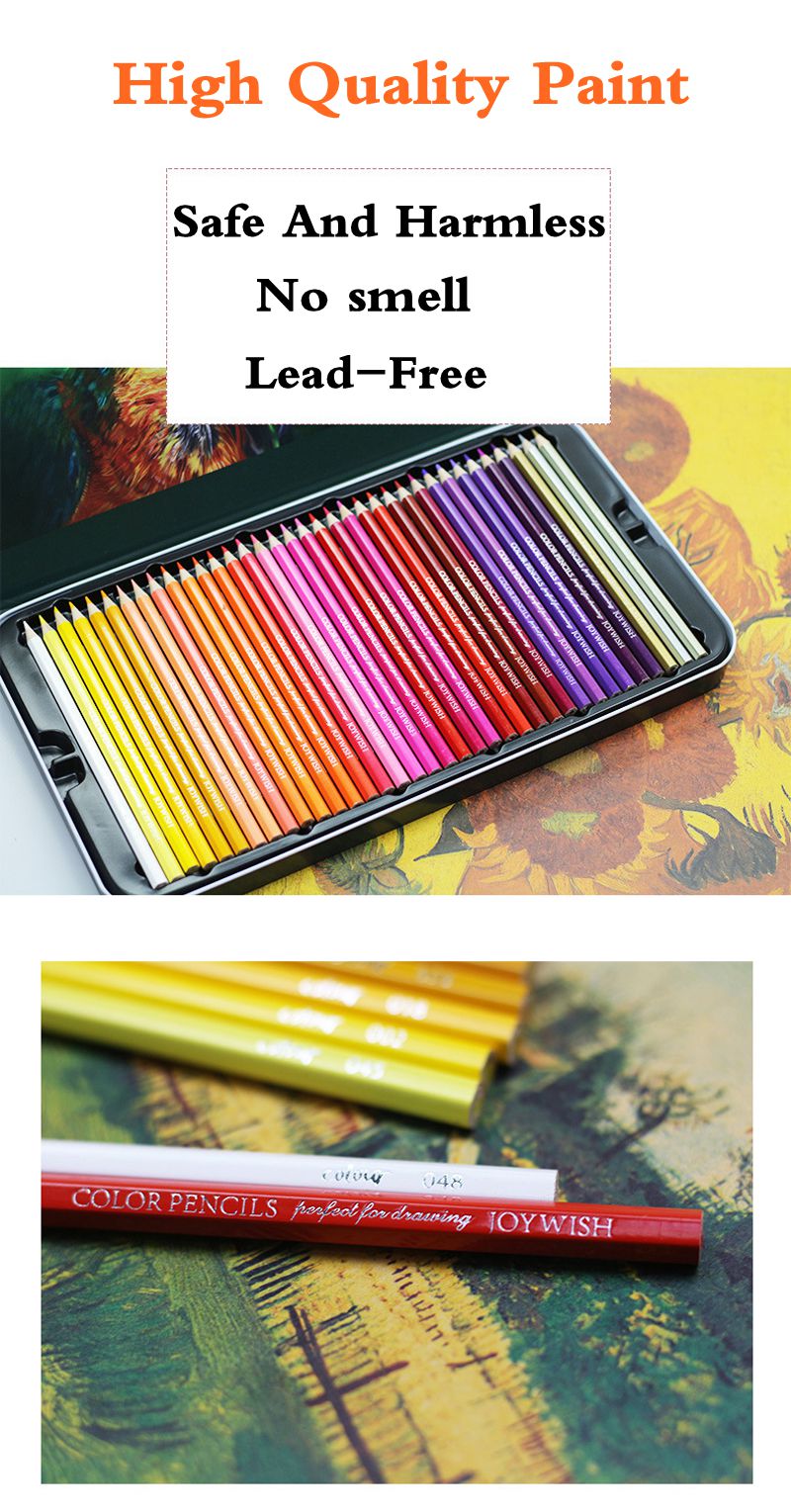 12/18/24/36/48/72 Colors Wood Colored Pencils Lapis De Cor Artist Painting Oil Color Pencil School Drawing Sketch Art Supplies 12/18/24/36/48/72 Colors Wood Colored Pencils Lapis De Cor Artist Painting Oil Color Pencil School Drawing Sketch Art Supplies