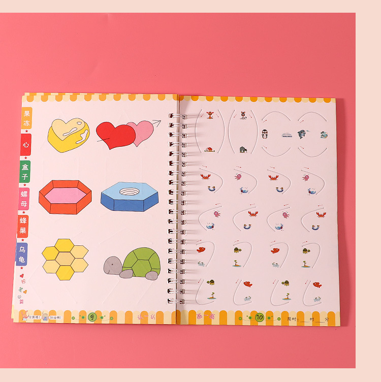 Children's Groove Copybook Toddler Baby Copying Graffiti Hand-Painted Coloring Pencil Sketch Drawing Book Practice Calligraphy Children's Groove Copybook Toddler Baby Copying Graffiti Hand-Painted Coloring Pencil Sketch Drawing Book Practice Calligraphy