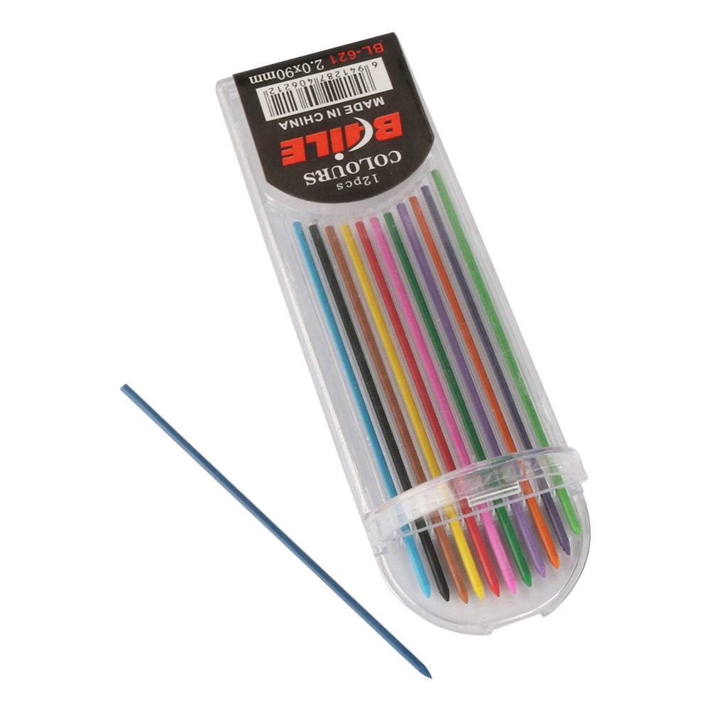 Writing Point 2.0mm Automatic Pencil Drawing Design Painting Mechanical Pencil Black/Colorful Refills School Office Stationery Writing Point 2.0mm Automatic Pencil Drawing Design Painting Mechanical Pencil Black/Colorful Refills School Office Stationery