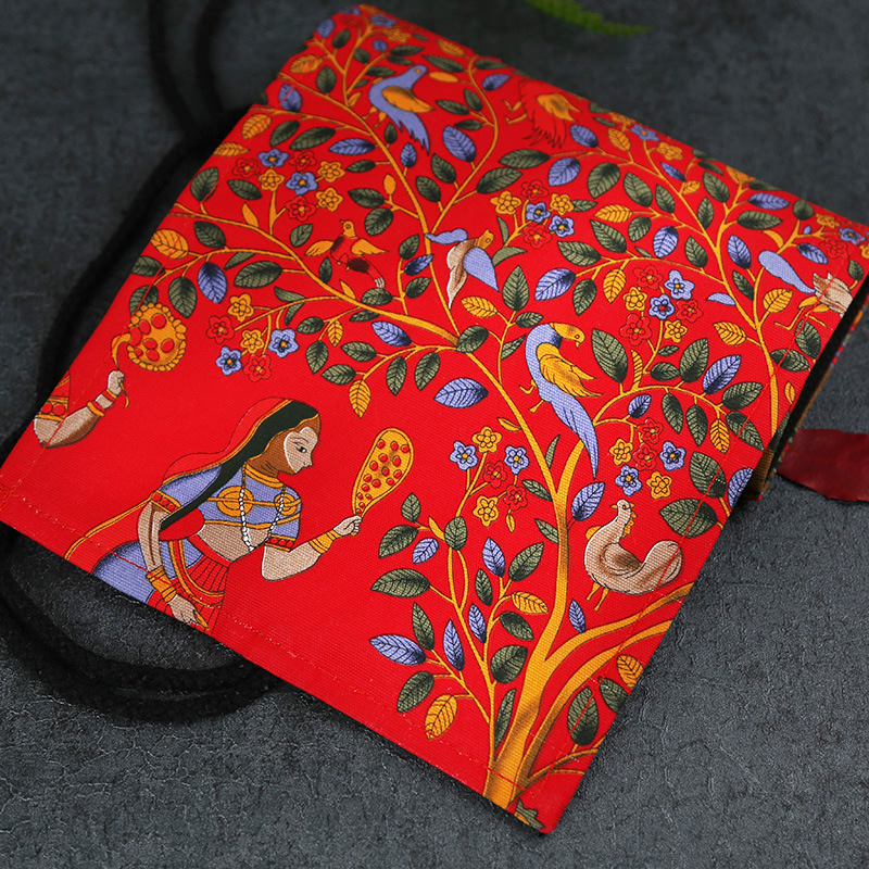Elephant Red Black Tree National Style Pattern Canvas Colored Pencil Roll Wrap 12/24/36/48/72 Slots Storage Pencil Easy To Use Elephant Red Black Tree National Style Pattern Canvas Colored Pencil Roll Wrap 12/24/36/48/72 Slots Storage Pencil Easy To Use
