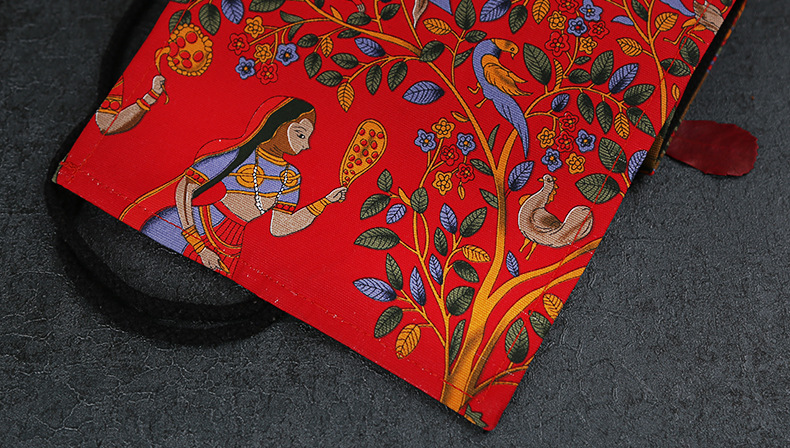 Elephant Red Black Tree National Style Pattern Canvas Colored Pencil Roll Wrap 12/24/36/48/72 Slots Storage Pencil Easy To Use Elephant Red Black Tree National Style Pattern Canvas Colored Pencil Roll Wrap 12/24/36/48/72 Slots Storage Pencil Easy To Use