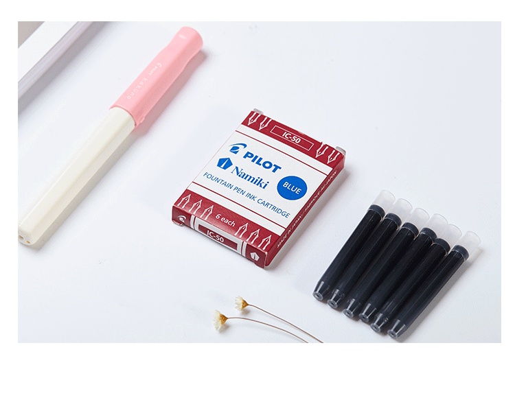 Pilot Namiki IC50 Fountain Pen Ink Cartridge Black/Blue/Red Writing Supplies IC-50 3 packs/6 packs/12 packs Pilot Namiki IC50 Fountain Pen Ink Cartridge Black/Blue/Red Writing Supplies IC-50 3 packs/6 packs/12 packs