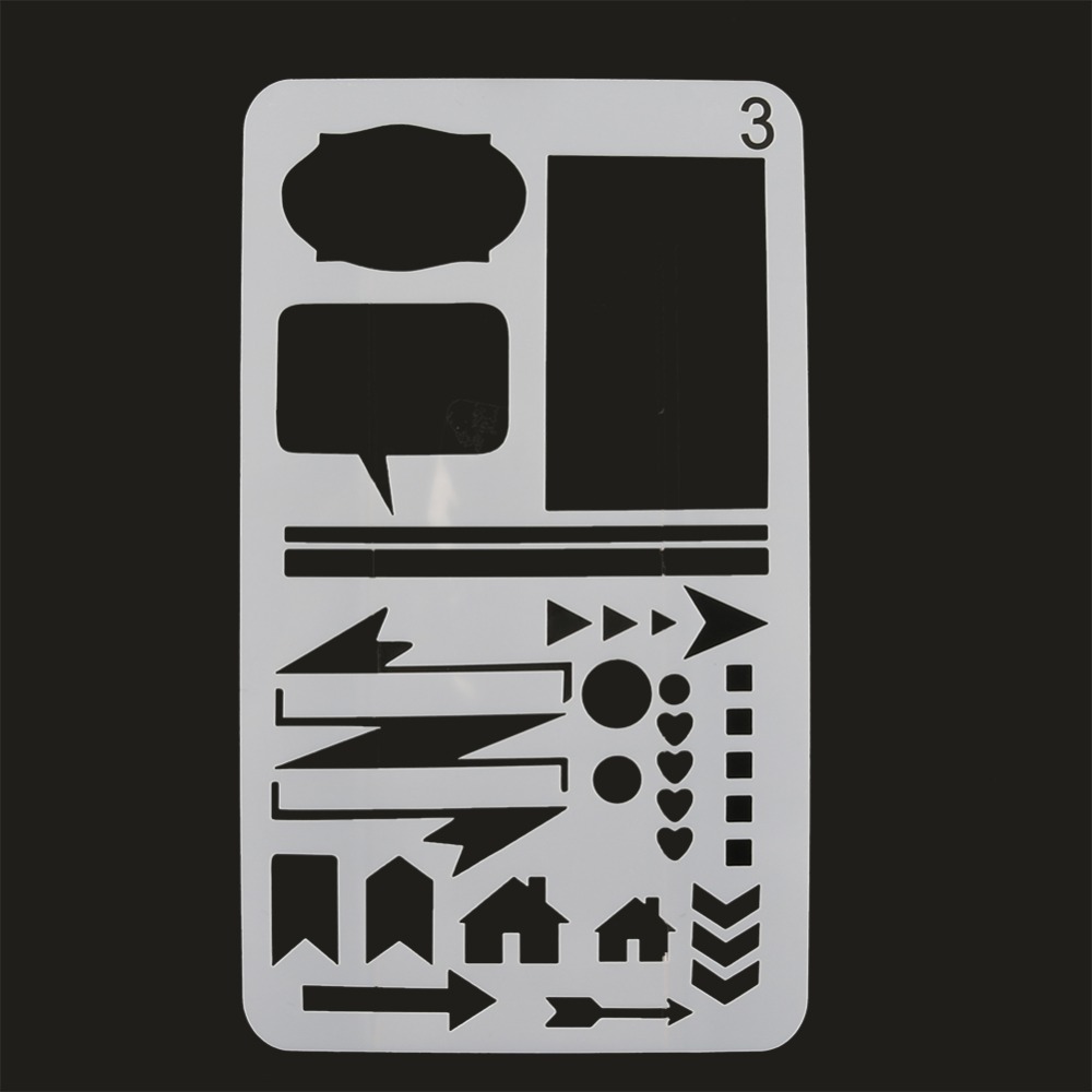 20 Pcs Layering Stencils for Scrapbooking/Photo Album Stamps Embossing DIY Template Letter Stencil para pintura em parede 20 Pcs Layering Stencils for Scrapbooking/Photo Album Stamps Embossing DIY Template Letter Stencil para pintura em parede