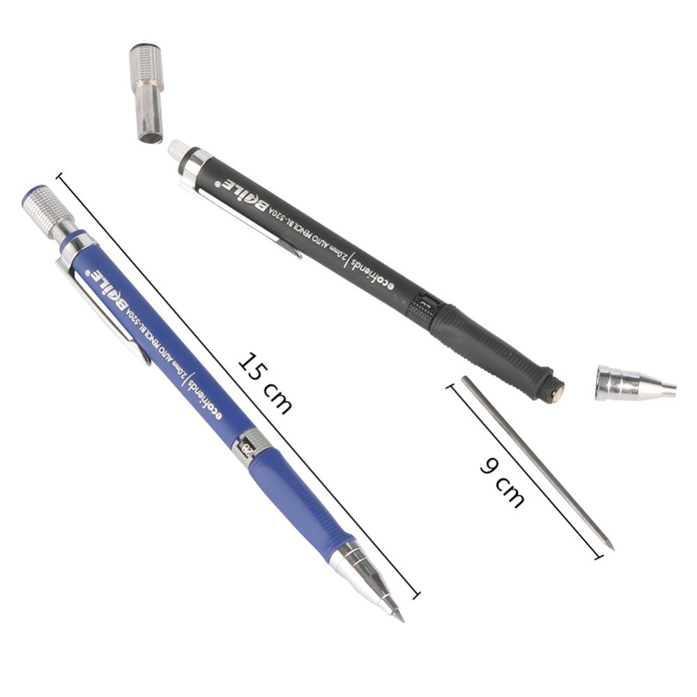 Mechanical Pencil 2.0mm 2B Drawing Writing Activity Pencil 12Pcs Black/Colorful Refills Painting Automatic Pencil Stationery Mechanical Pencil 2.0mm 2B Drawing Writing Activity Pencil 12Pcs Black/Colorful Refills Painting Automatic Pencil Stationery