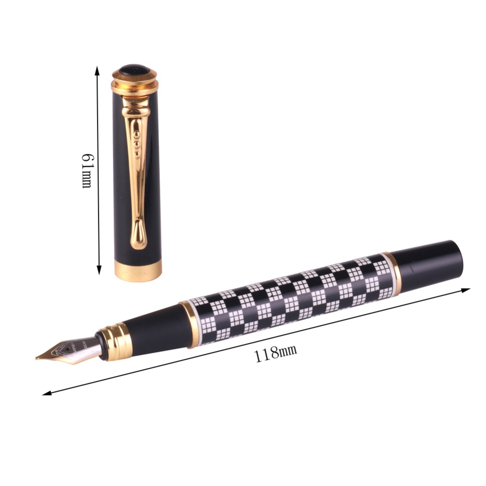 Jinhao 500 Writing Iridium Pen Black Silver Red and green ice Golden eagle Fountain Pen Pen tip 0.5mm For 6 Colors Jinhao 500 Writing Iridium Pen Black Silver Red and green ice Golden eagle Fountain Pen Pen tip 0.5mm For 6 Colors