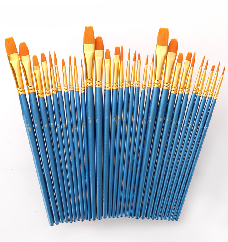 BOMEIJIA 10pcs/pack Paint Brushes Set Painting Art Brush for Acrylic Oil Watercolor Artist Professional Painting Kits BOMEIJIA 10pcs/pack Paint Brushes Set Painting Art Brush for Acrylic Oil Watercolor Artist Professional Painting Kits