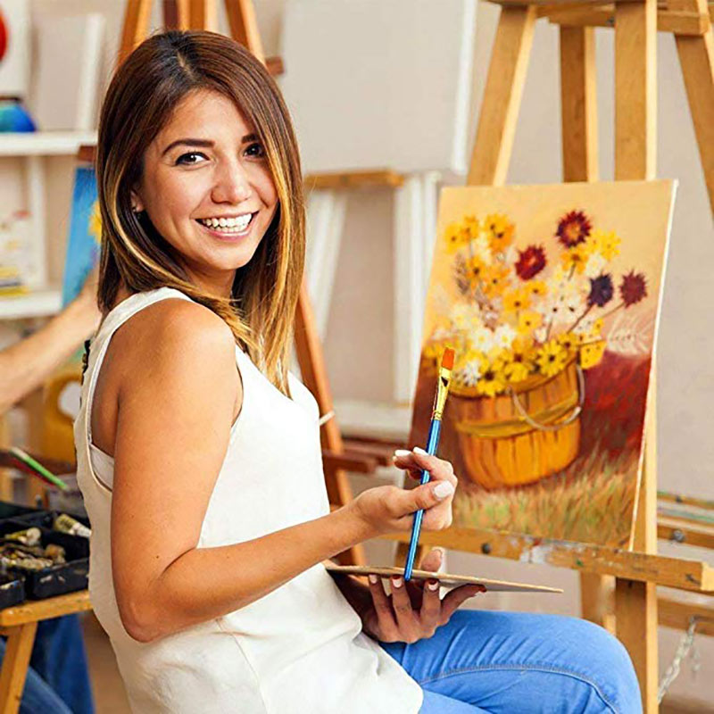 BOMEIJIA 10pcs/pack Paint Brushes Set Painting Art Brush for Acrylic Oil Watercolor Artist Professional Painting Kits BOMEIJIA 10pcs/pack Paint Brushes Set Painting Art Brush for Acrylic Oil Watercolor Artist Professional Painting Kits