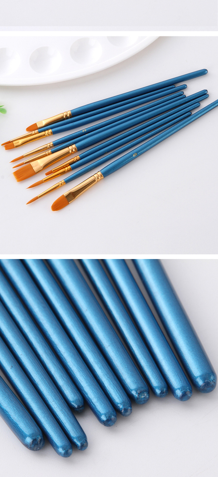 BOMEIJIA 10pcs/pack Paint Brushes Set Painting Art Brush for Acrylic Oil Watercolor Artist Professional Painting Kits BOMEIJIA 10pcs/pack Paint Brushes Set Painting Art Brush for Acrylic Oil Watercolor Artist Professional Painting Kits